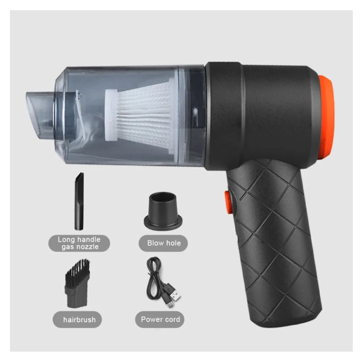 Miniatura 3 de Mini Aspiradora De Mano Carro Portátil